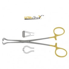 UltraGrip™ TC Babcock Intestinal and Tissue Grasping Forceps Stainless Steel, 21 cm - 8 1/4"